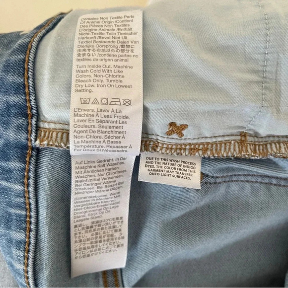 Madewell Curvy Roadtripper Jeans Women's Sz 25 in Benton Wash: Knee-Rip Edition - Picture 11 of 16